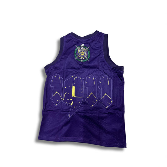 Omega Embroidered Basketball Jersey