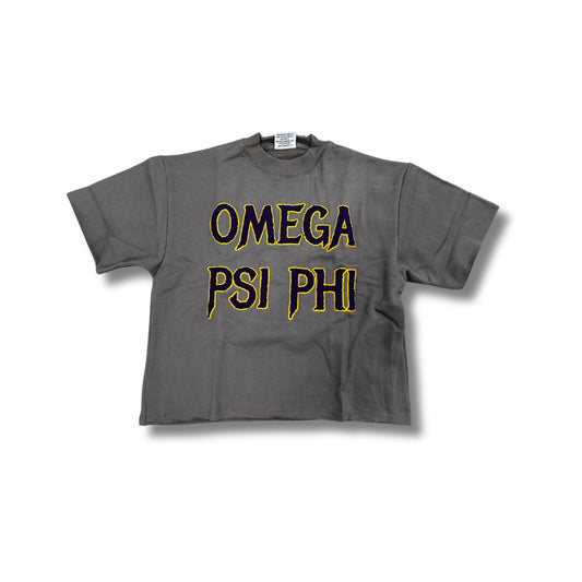 Omega Psi Phi Chenille Tee