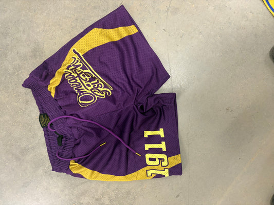 Omega Psi Phi Mesh Shorts