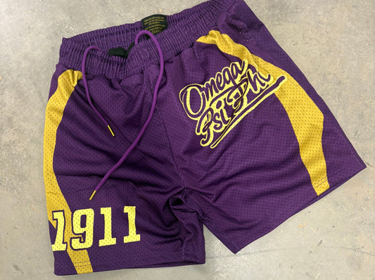 Omega Psi Phi Mesh Shorts