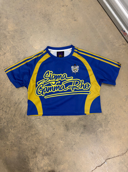 Sigma Gamma Rho Women's Mesh Cropped Jersey