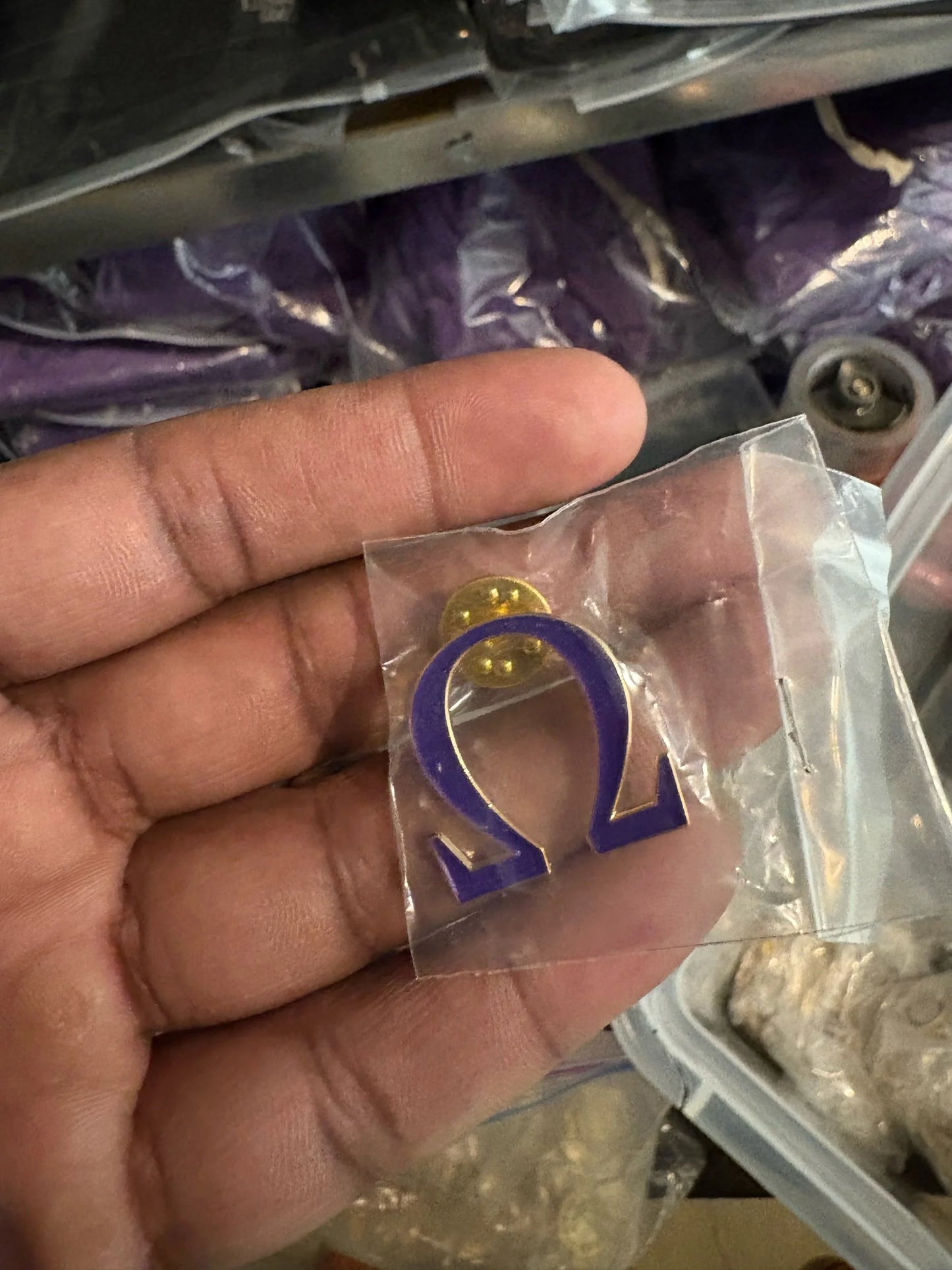 Omega Psi Phi Lapel Pins