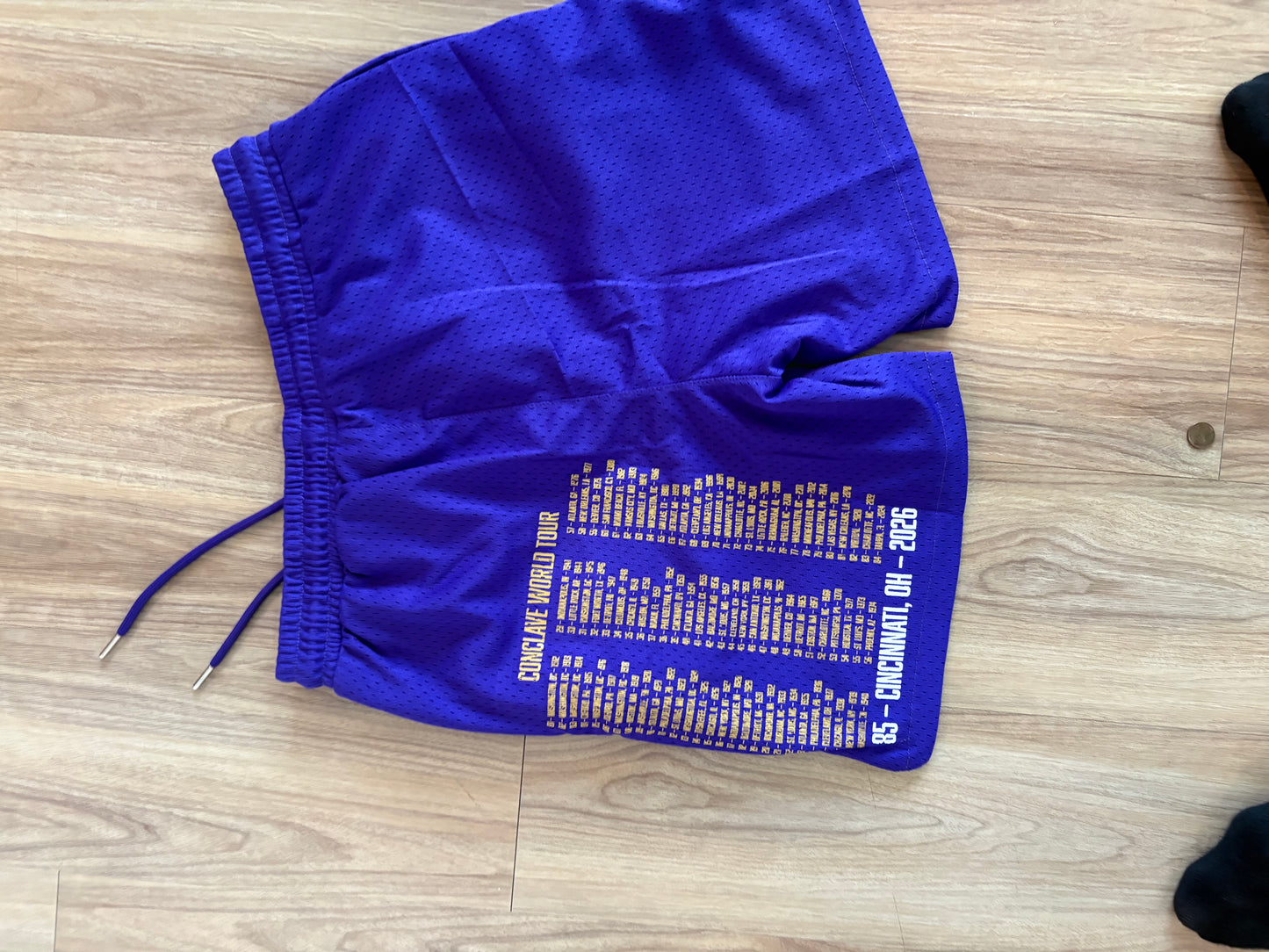 ΩΨΦ World Tour Mesh Shorts
