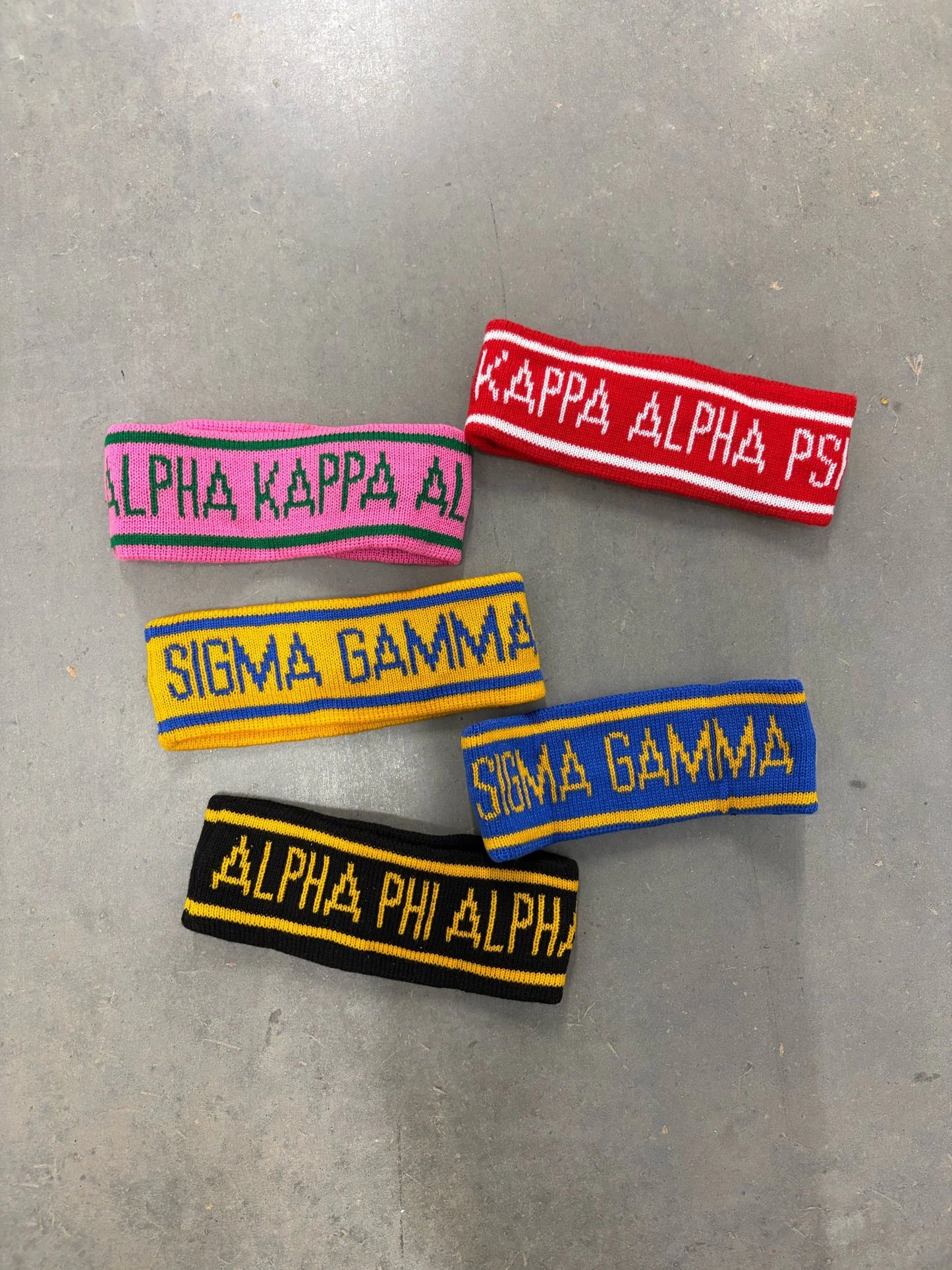 Greek Knit Headbands
