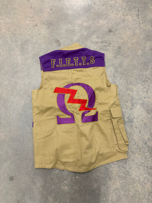 Omega Psi Phi F.I.E.T.T.S. Utility Vest