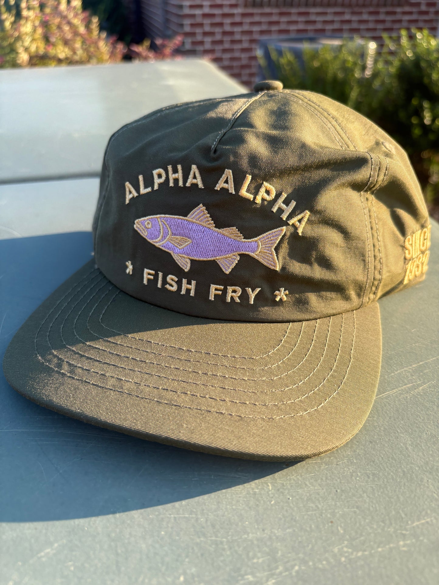 Alpha Alpha Fish Fry Snapback