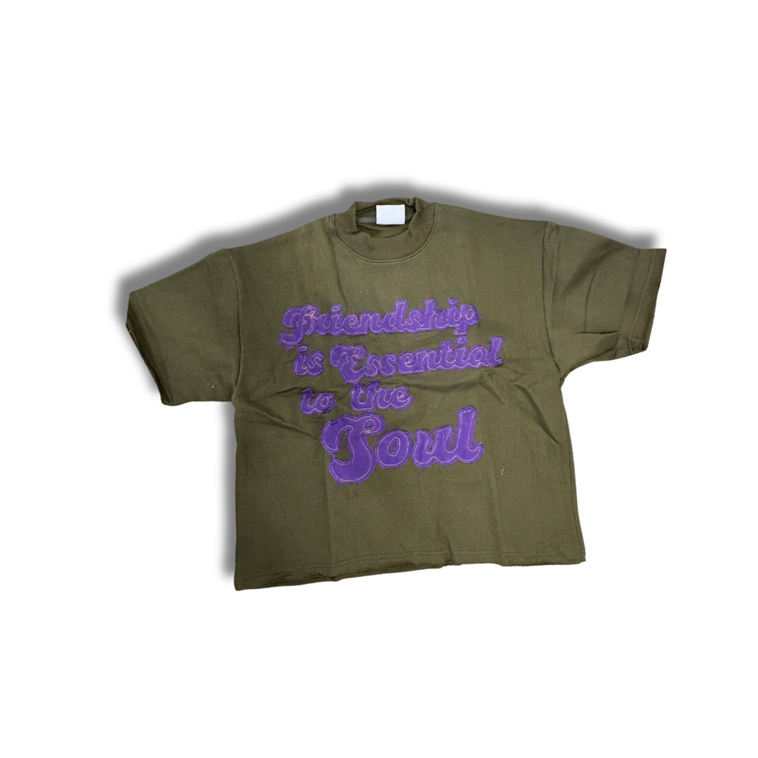 HH Nalia Omega Psi Phi Motto Tee — Heavyweight Boxy Fit