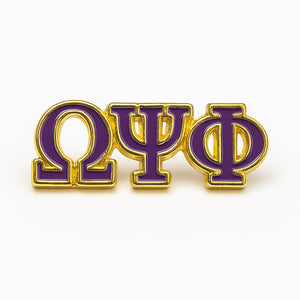 Omega Psi Phi Lapel Pins