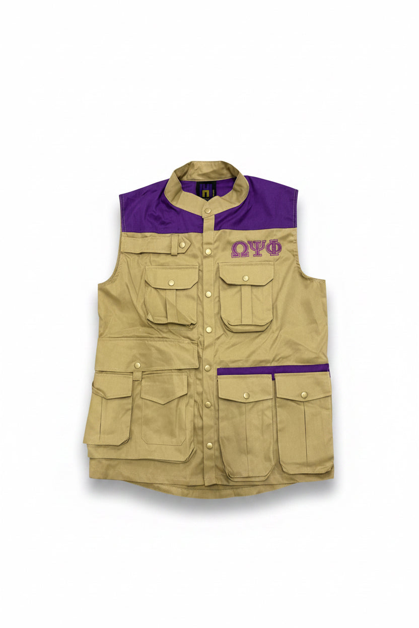 Omega Psi Phi F.I.E.T.T.S. Utility Vest