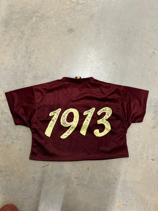 Delta Sigma Theta Cropped Football Penny