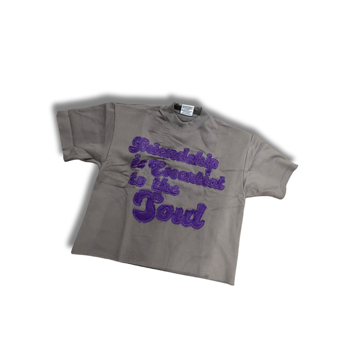 HH Nalia Omega Psi Phi Motto Tee — Heavyweight Boxy Fit