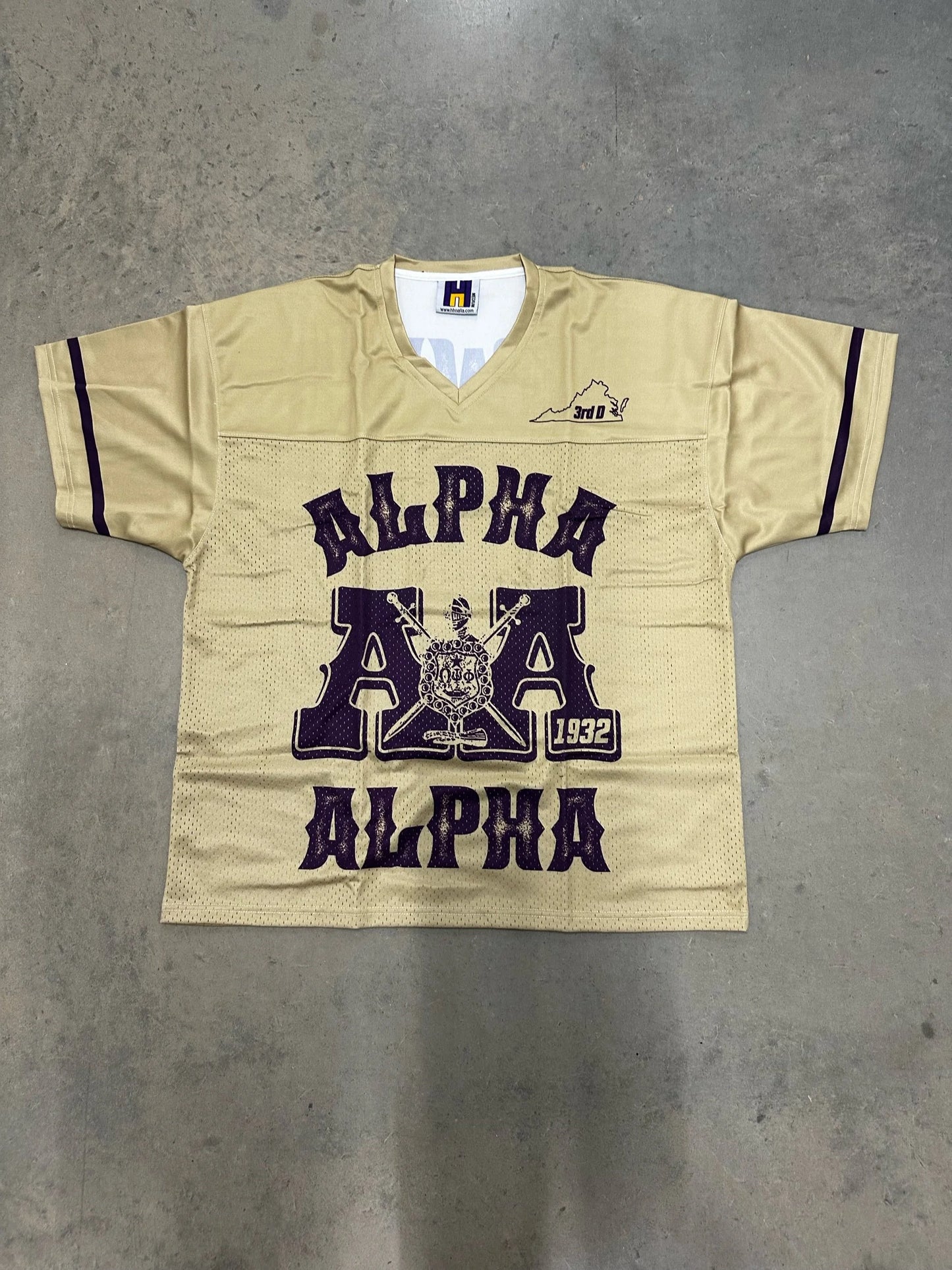 Alpha Alpha Football Jerseys