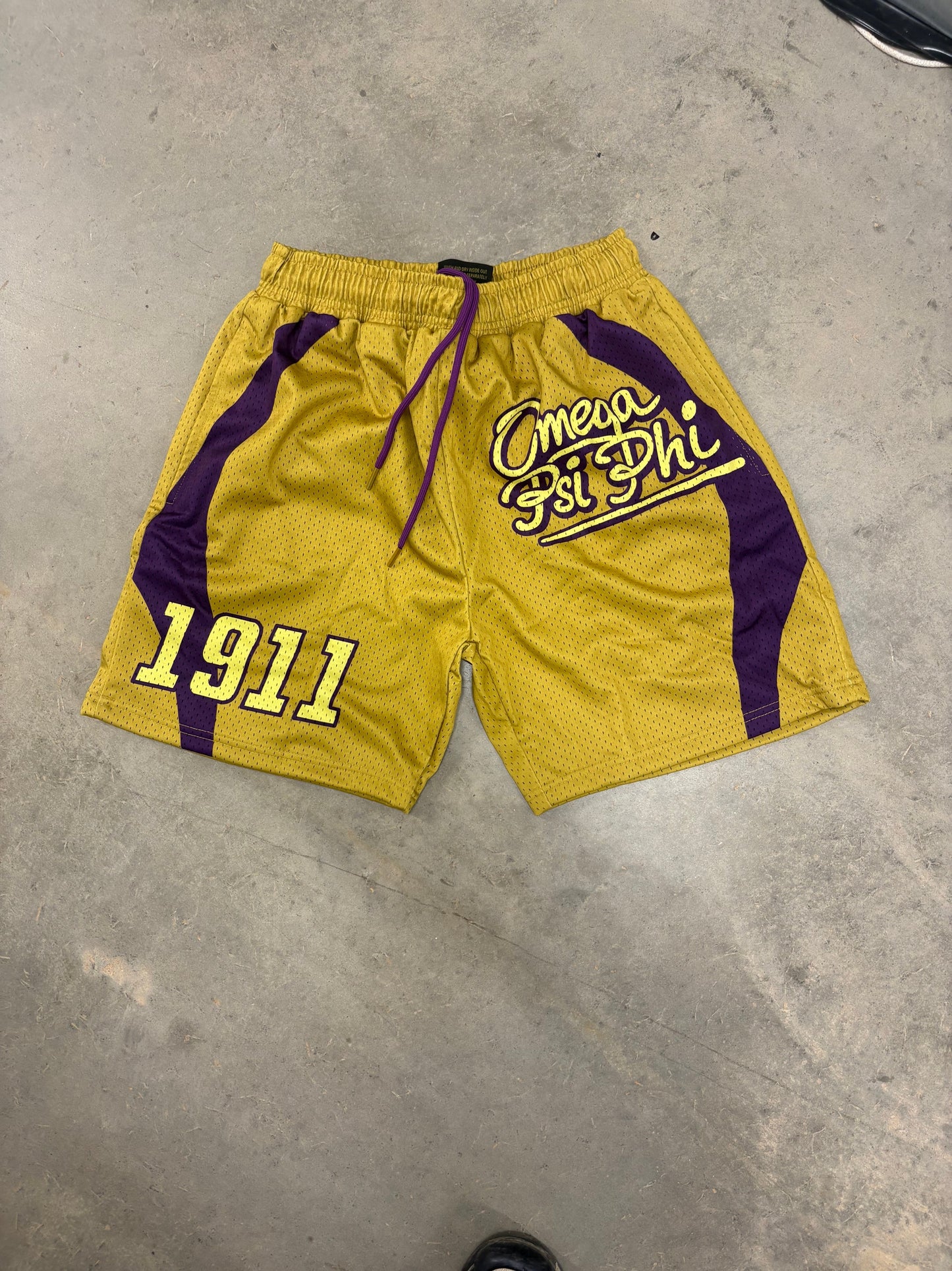 Omega Psi Phi Mesh Shorts