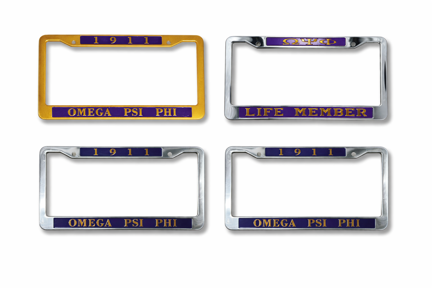 Omega License Plate Frames