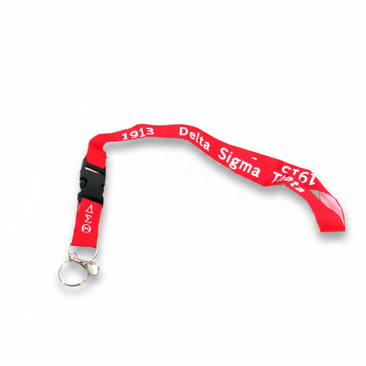 Delta Lanyard Keychain