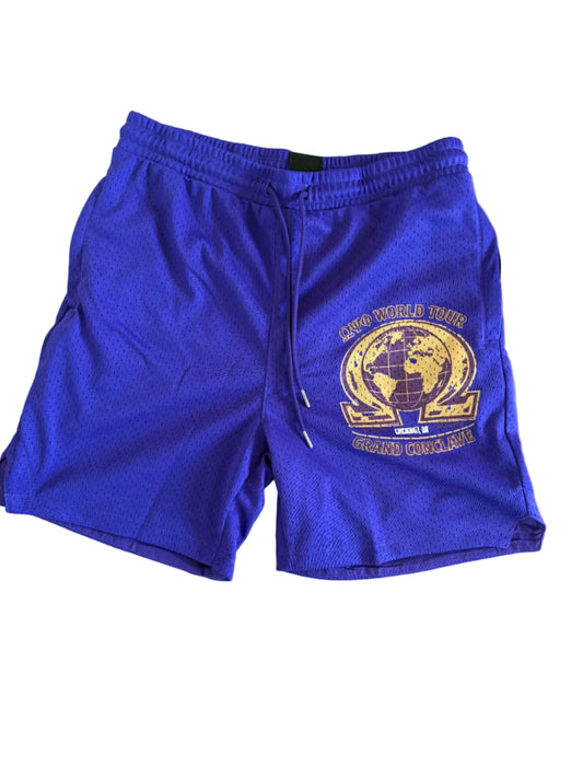 ΩΨΦ World Tour Mesh Shorts