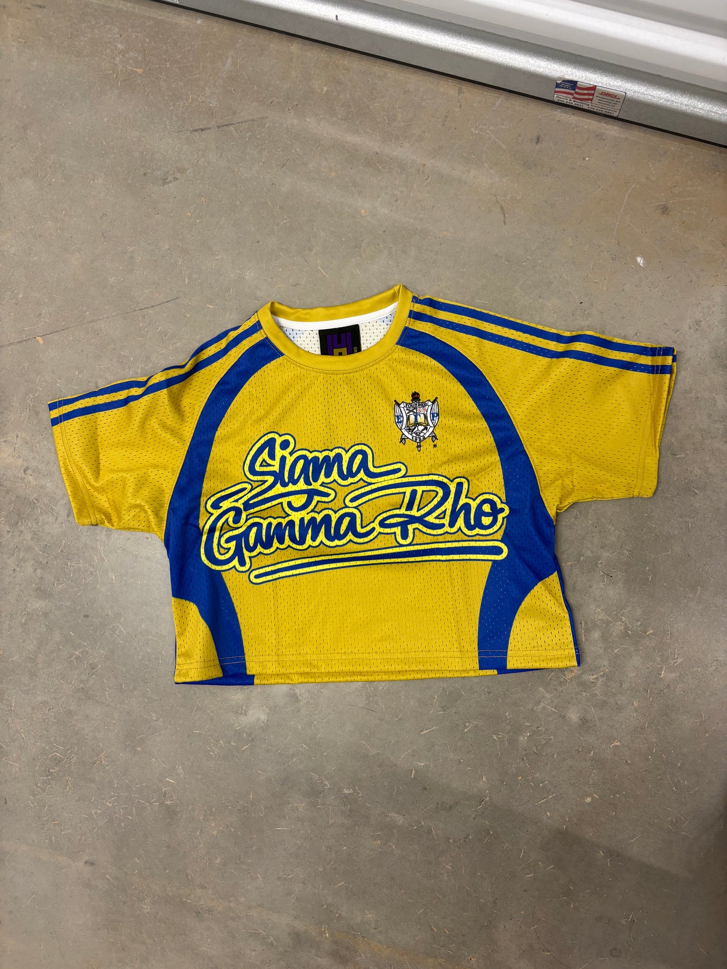 Sigma Gamma Rho Women's Mesh Cropped Jersey