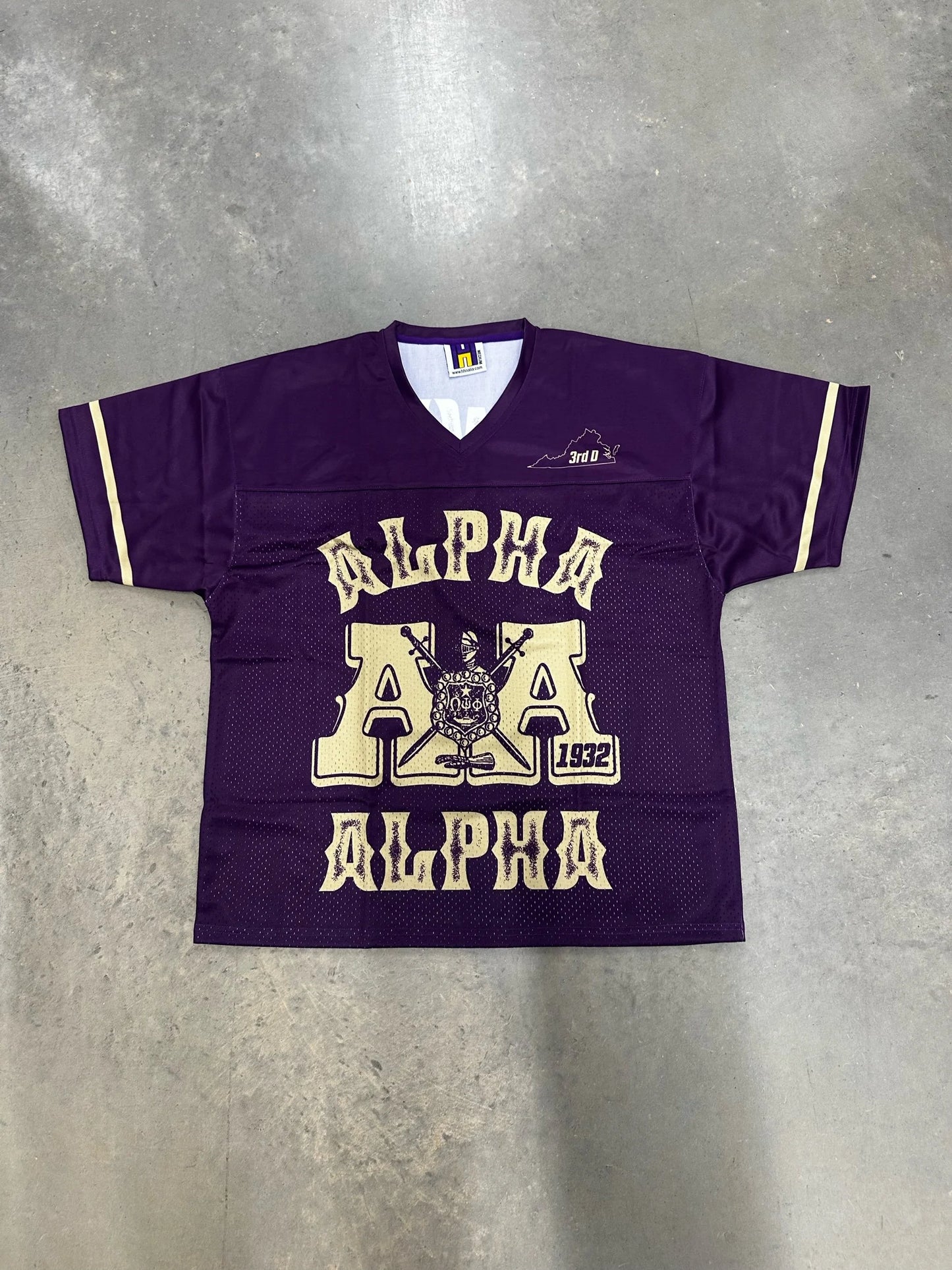 Alpha Alpha Football Jerseys