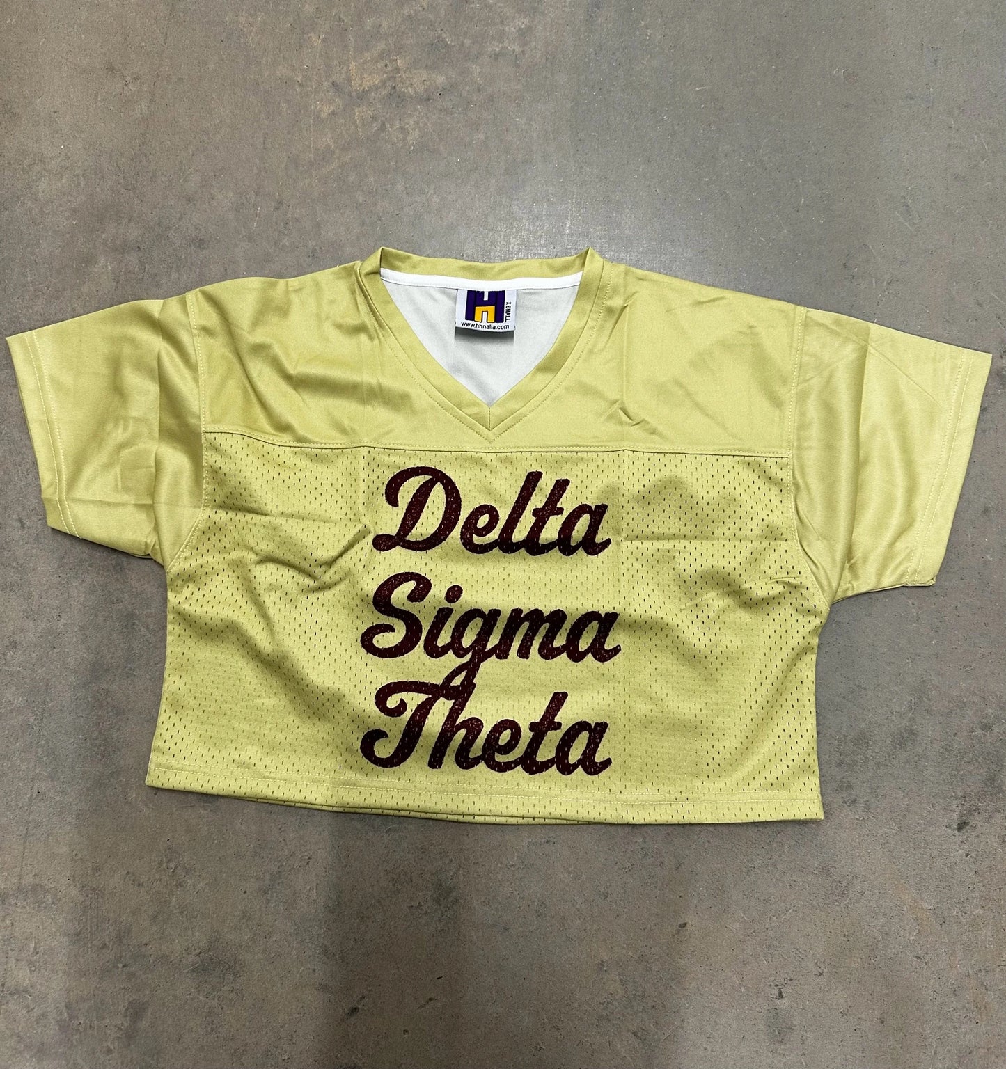 Delta Sigma Theta Cropped Football Penny