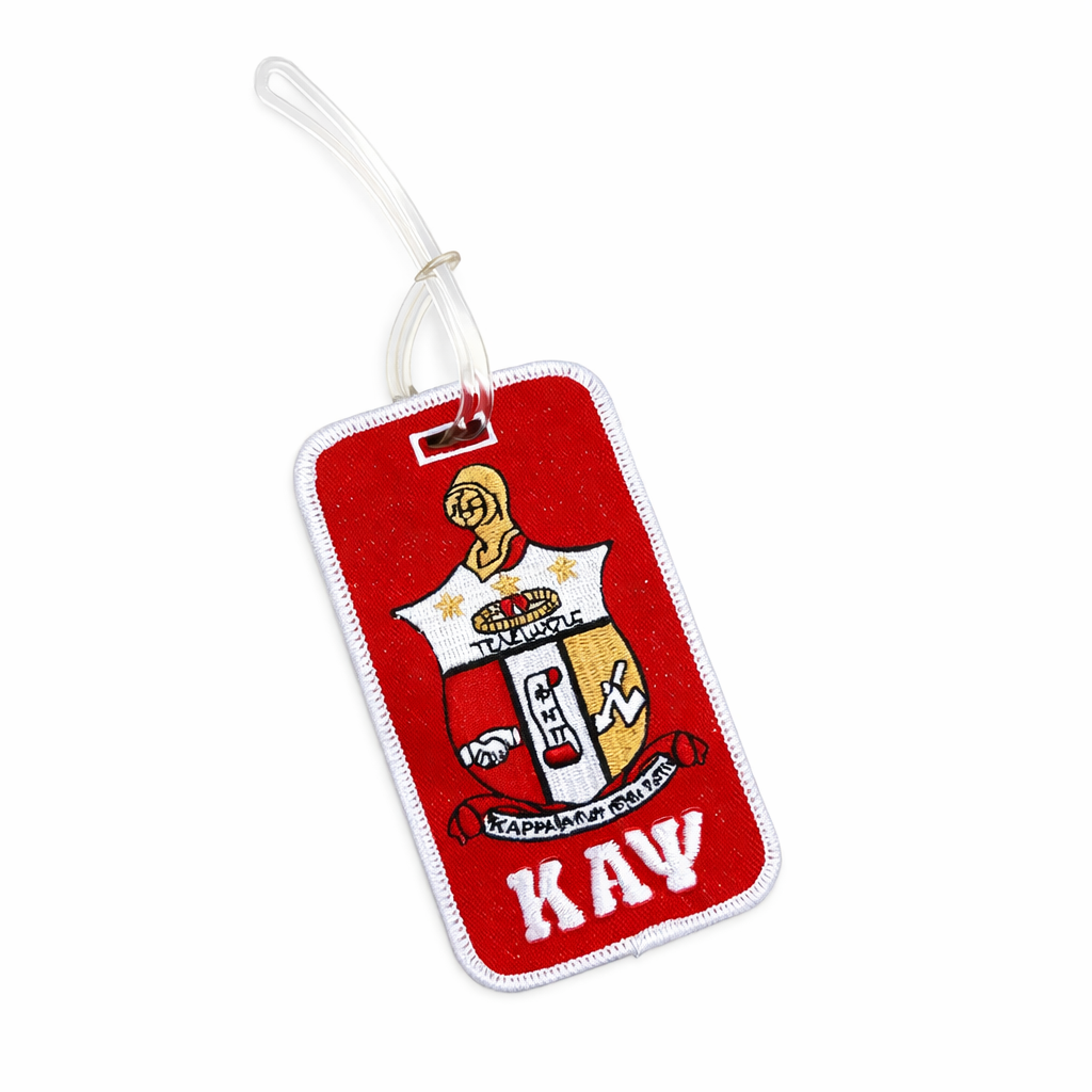 Kappa Alpha Psi Shield Luggage Tag
