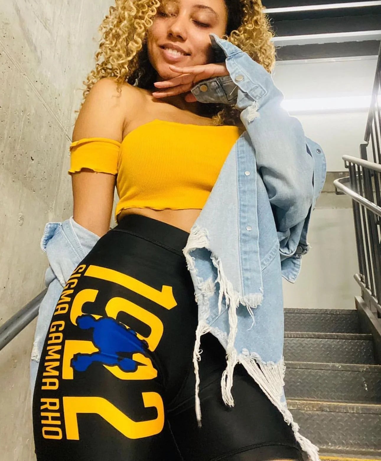 1922 Legacy Biker Shorts — Sigma Gamma Rho Edition