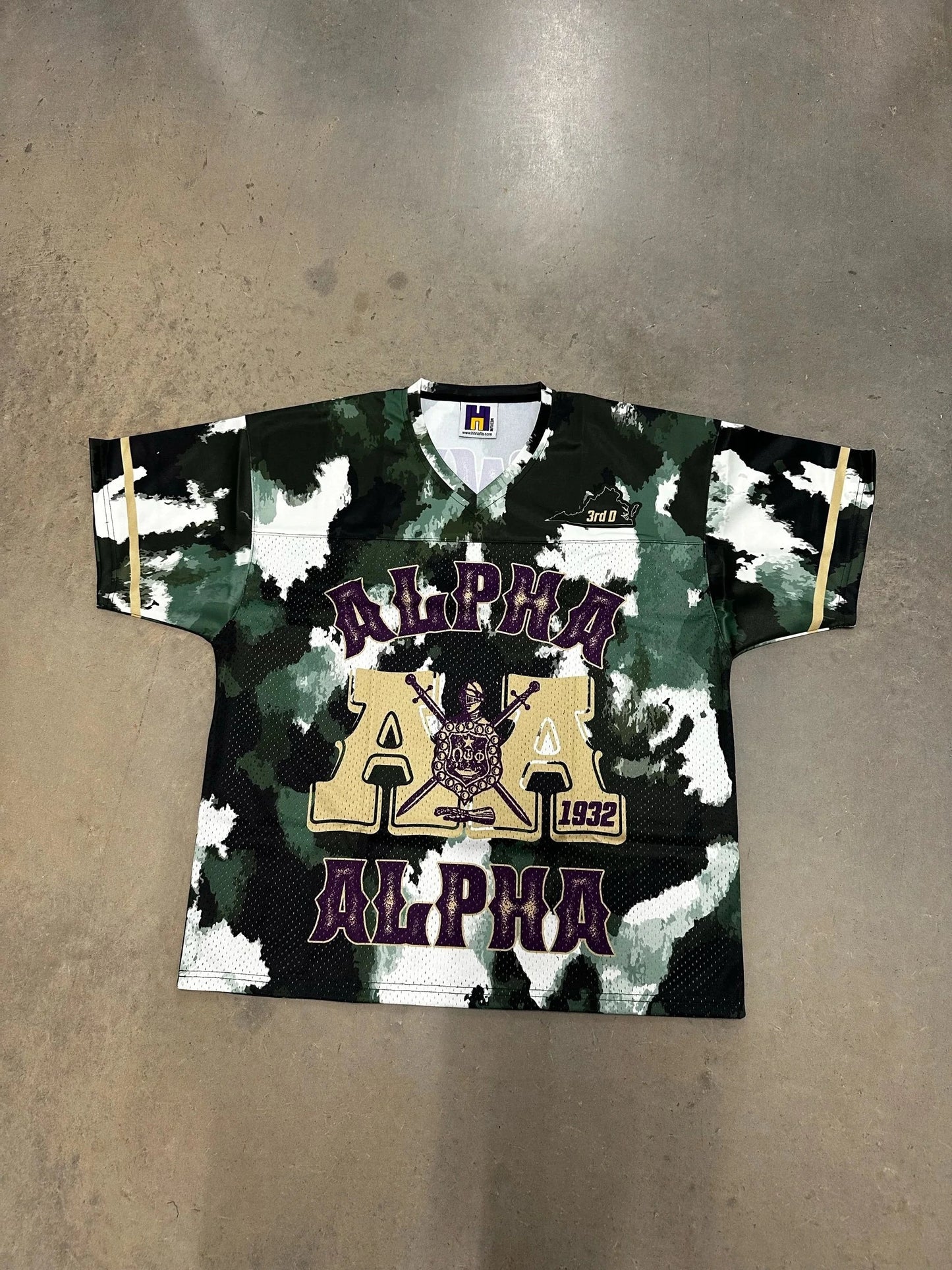 Alpha Alpha Football Jerseys