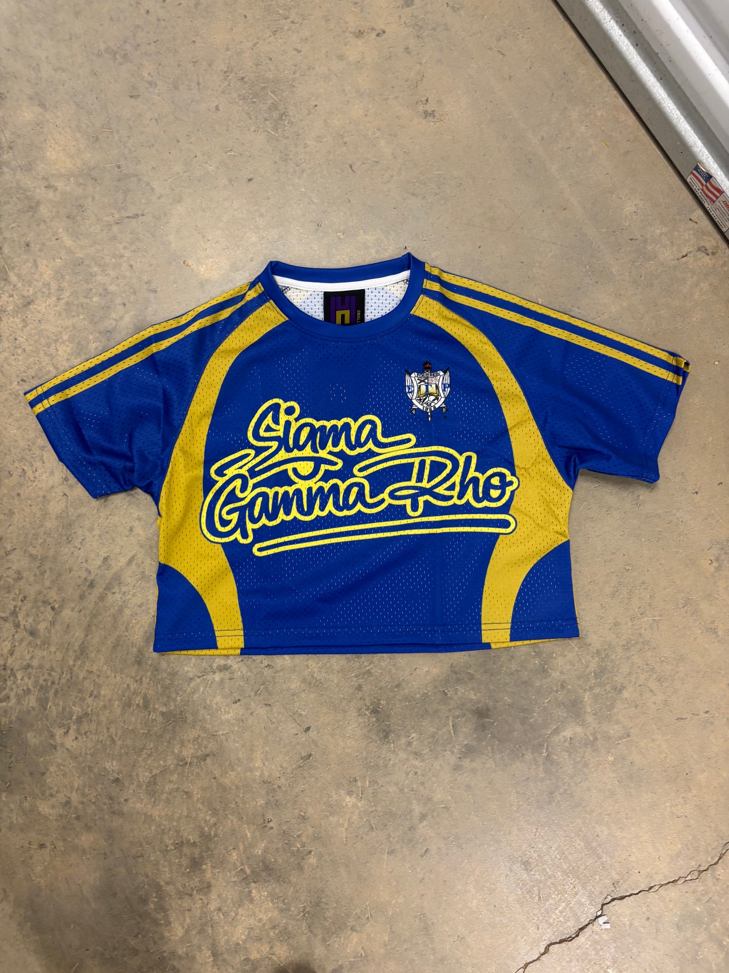 Sigma Gamma Rho Women's Mesh Cropped Jersey