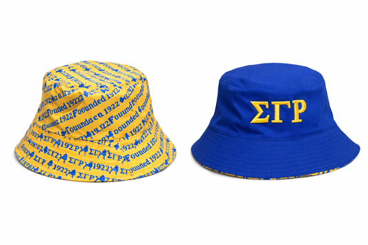 Sigma Gamma Rho Reversible Legacy Bucket Hat