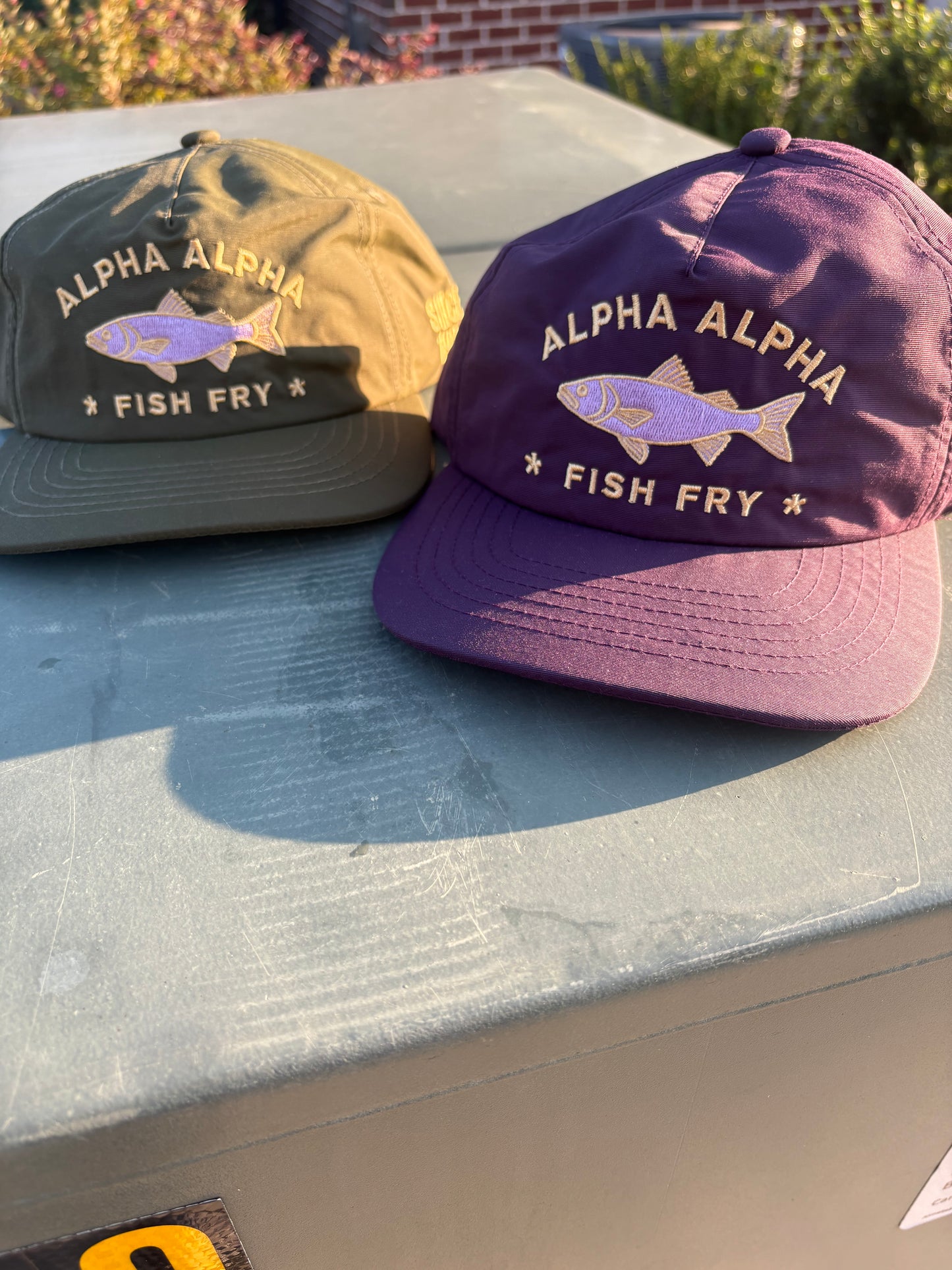 Alpha Alpha Fish Fry Snapback