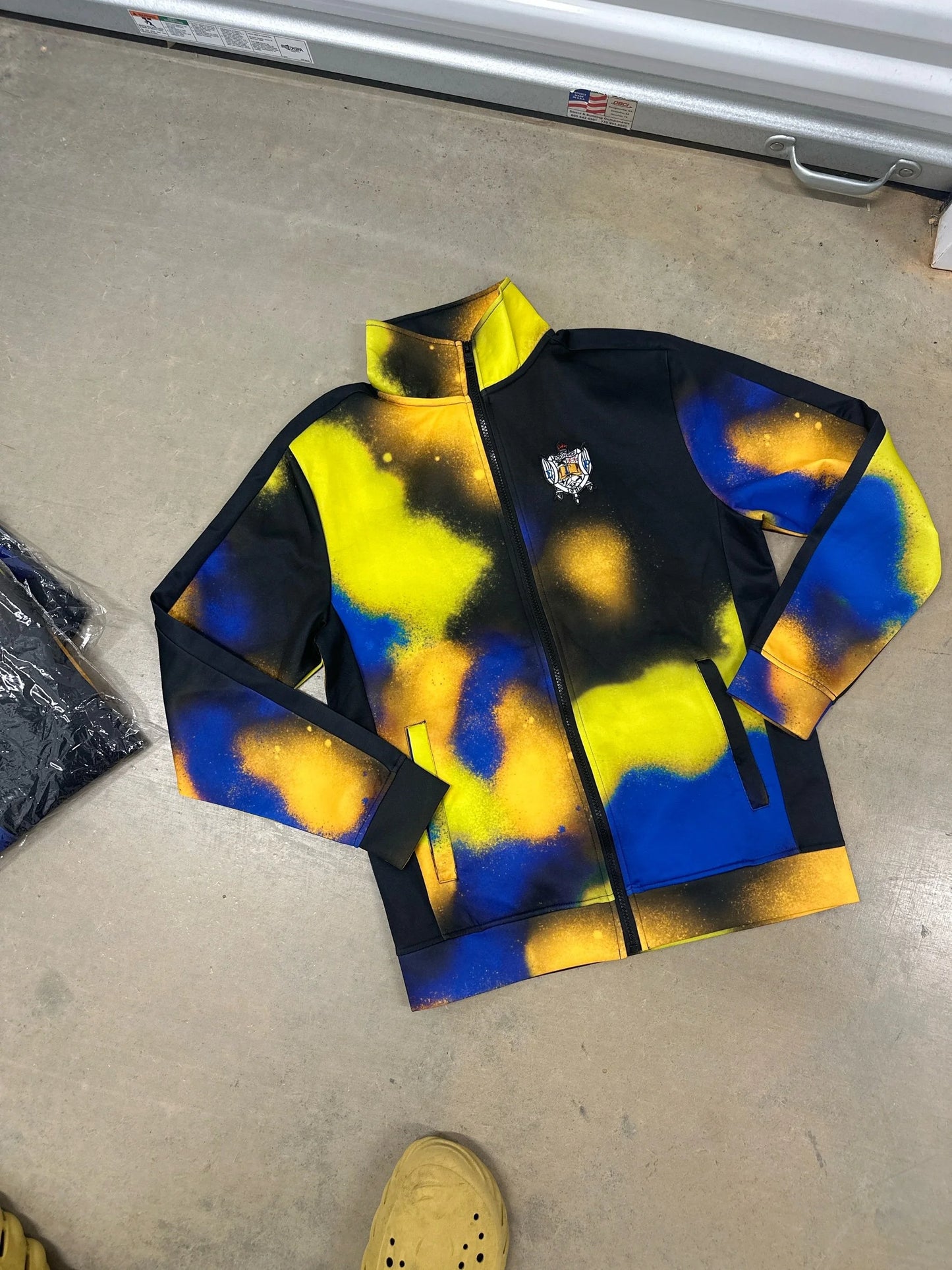 Blue &amp; Gold Legacy Track Jacket — Sigma Gamma Rho