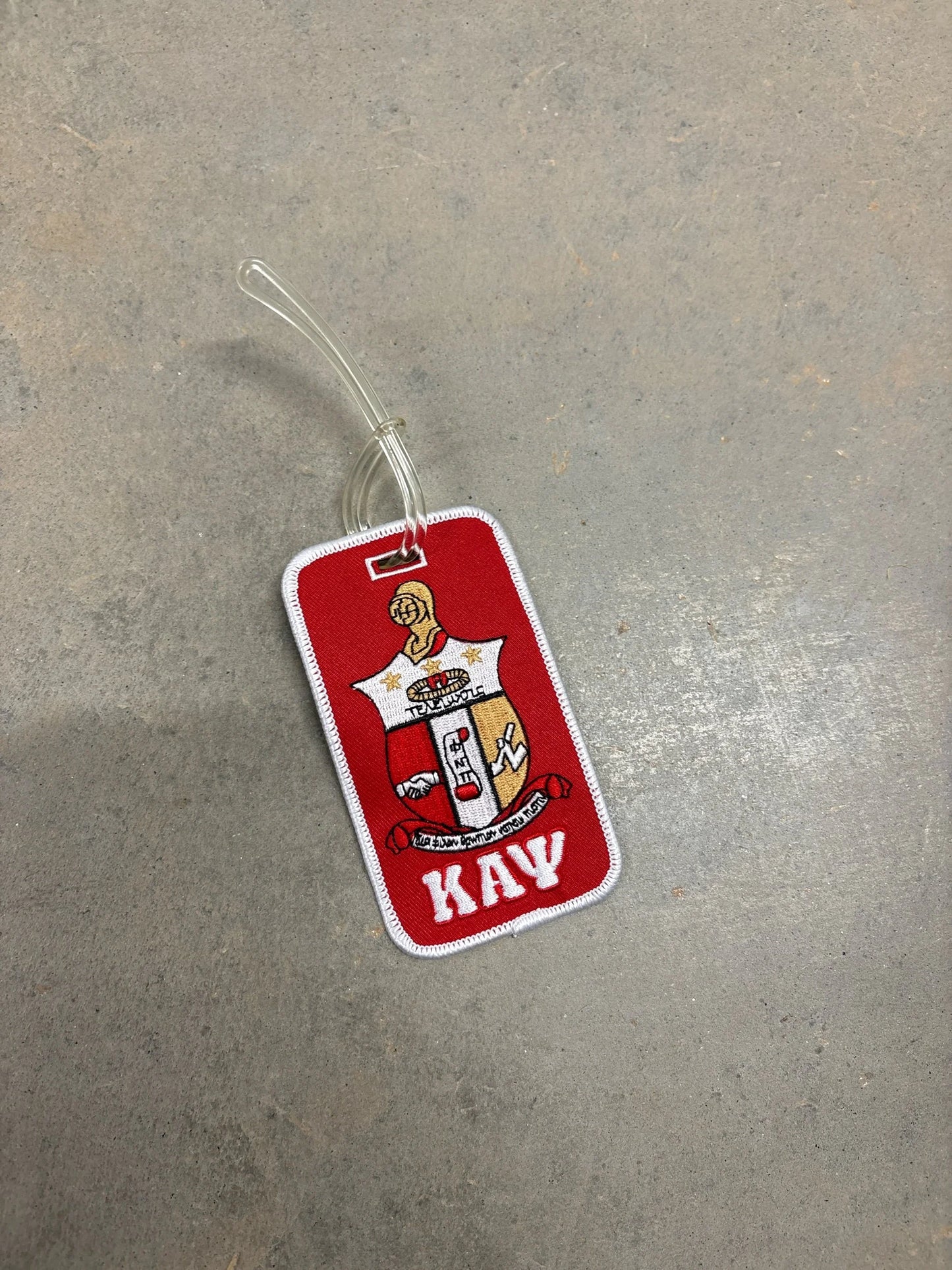 Kappa Alpha Psi Shield Luggage Tag