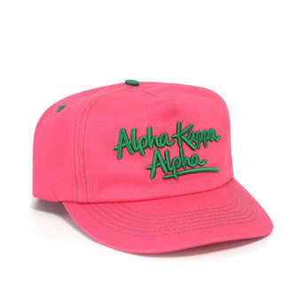 Alpha Kappa Alpha Unstructured Snap Back