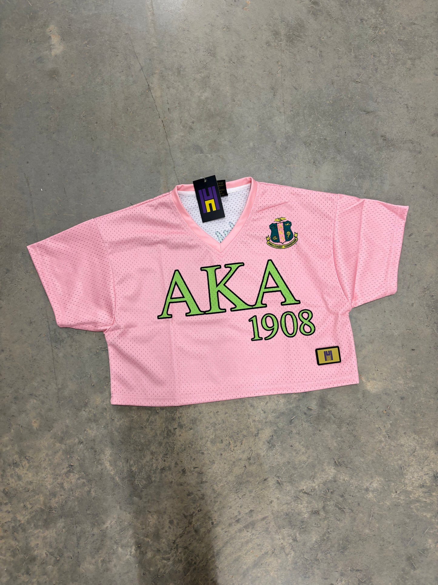 Alpha Kappa Alpha Cropped Football Penny
