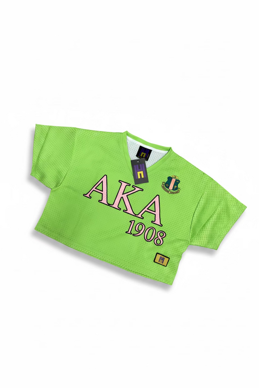 Alpha Kappa Alpha Cropped Football Penny