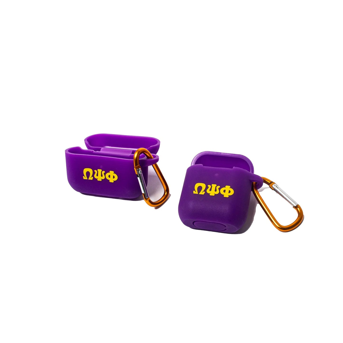 Omega Psi Phi (ΩΨΦ) Silicone AirPods Case