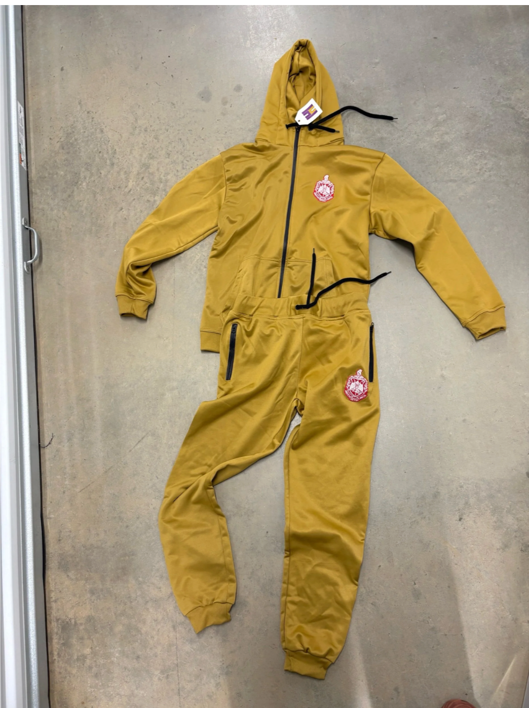 Delta Sigma Theta sweatsuit