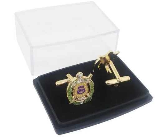 ΩΨΦ Cufflink Set – Choose Your Style