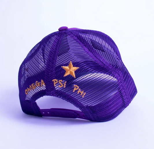 Omega Psi Phi Corduroy Trucker