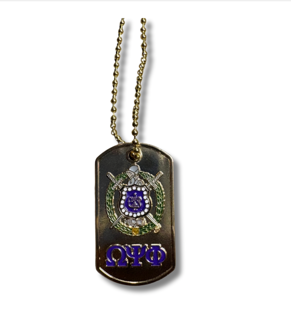 Omega Psi Phi Dog Tags