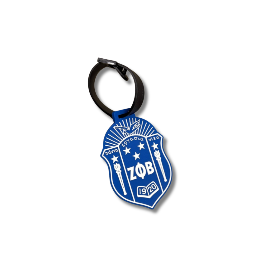 Zeta Phi Beta Luggage Tag