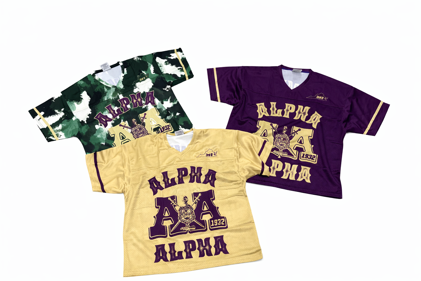 Alpha Alpha Football Jerseys