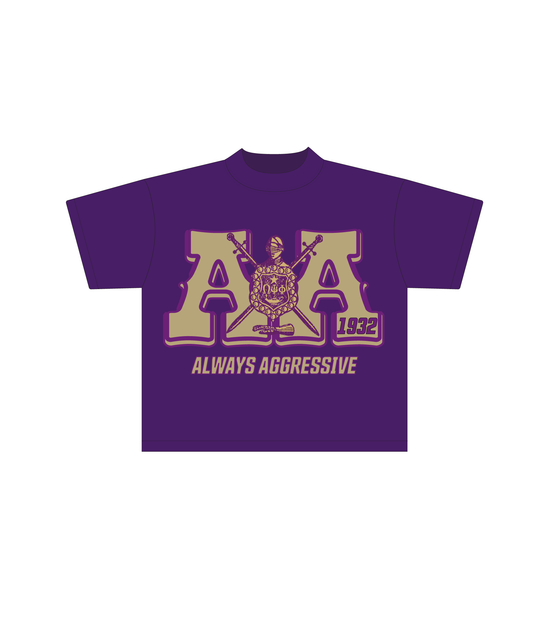 Alpha Alpha Always Aggressive Tee