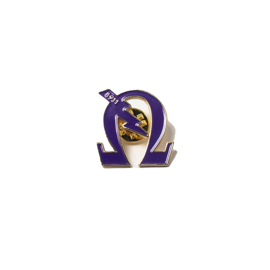 Omega Psi Phi Lapel Pins