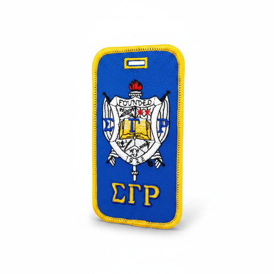 Sigma Gamma Rho Shield Luggage Tag V2